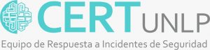 Logo CERT de la Universidad Nacional de la Plata